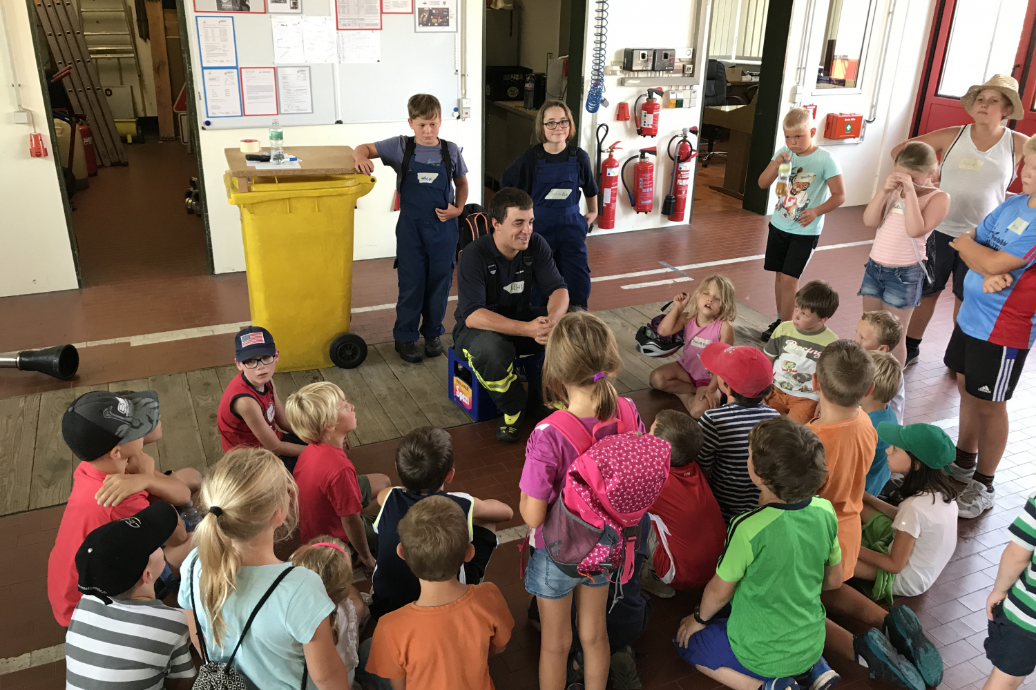freiwillige feuerwehr rudersberg  ferienprogramm 2017